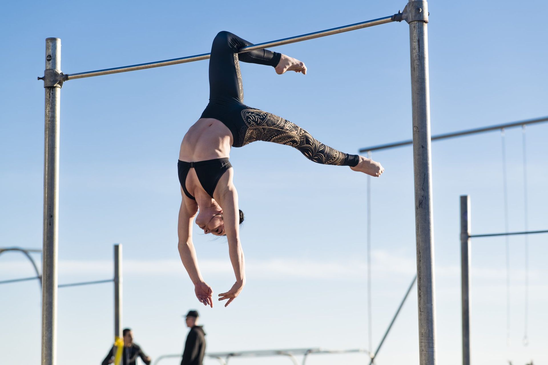 Suspension à la barre